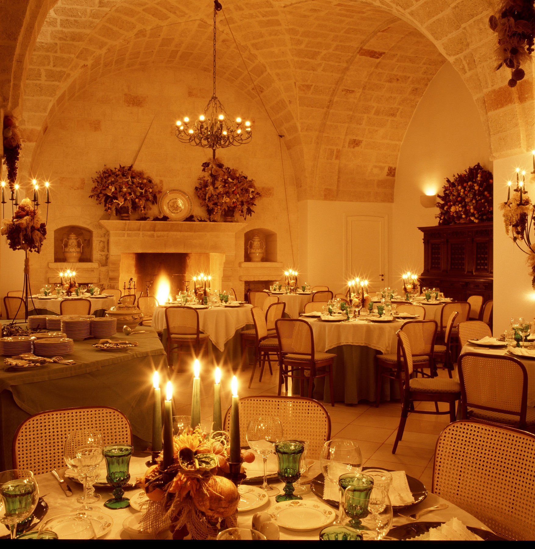 Savelletri Masseria San Domenico מסעדה תמונה
